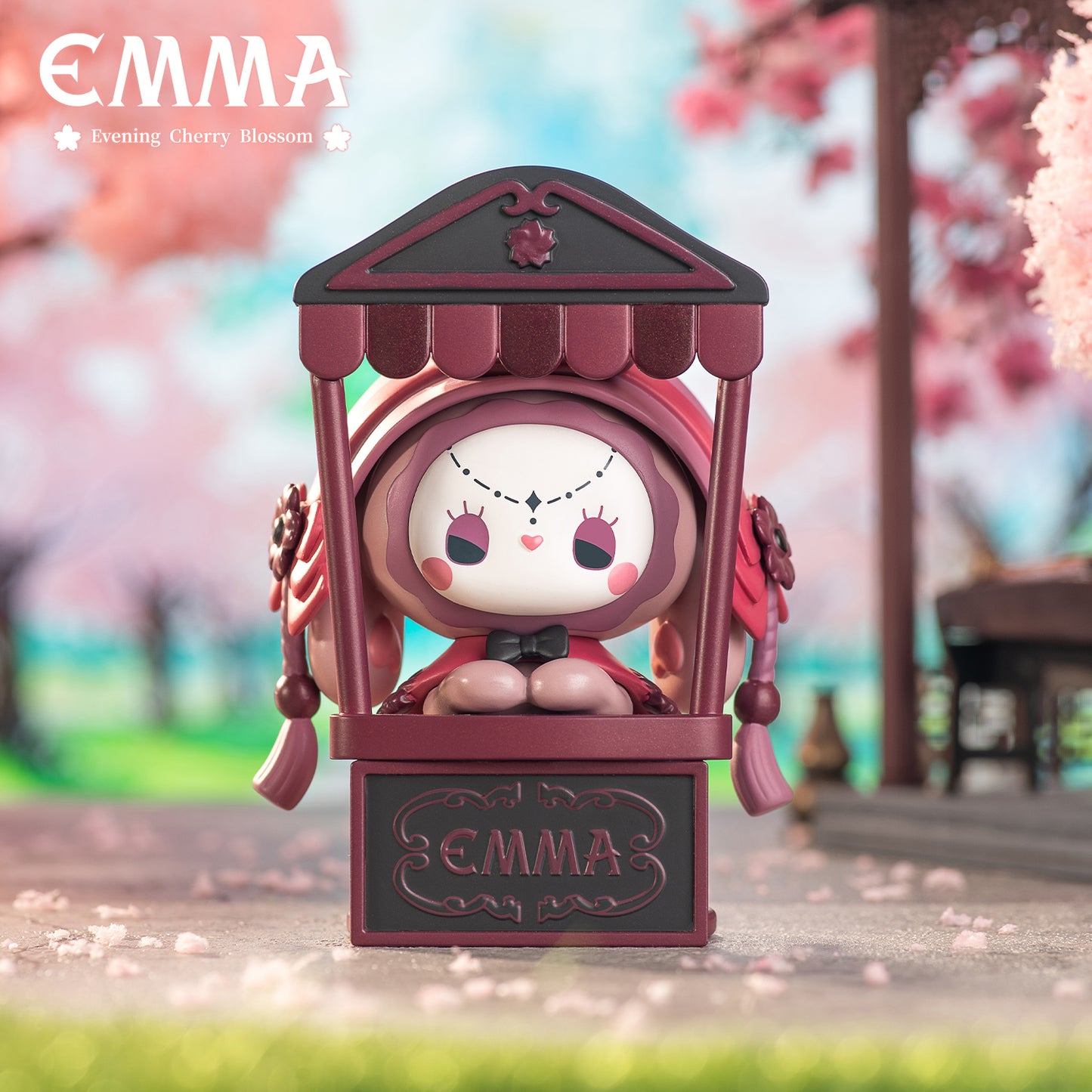G4-EMMA Evening Cherry Blossom Collection Mysterious Character Blind Box (Set of 8)