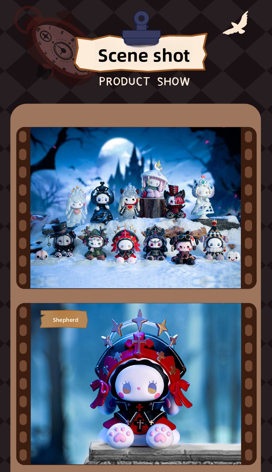 EMMA Snowstorm Villa Series Blind Box (96 pieces per box)