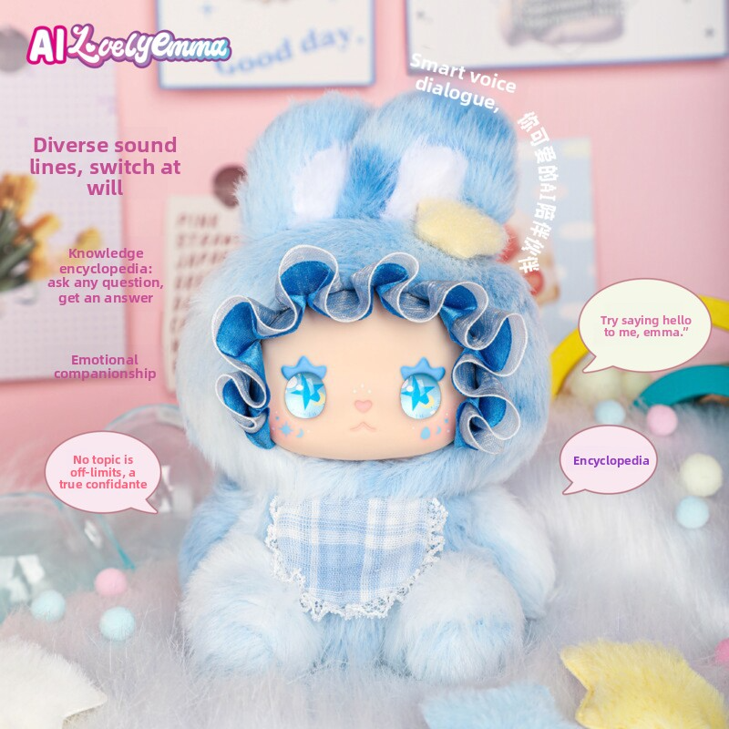 G18-EMMA AI Edition Smart Rabbit Alliance Collectible Figure (Set of 6)