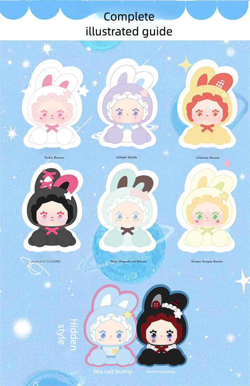 G18-EMMA AI Edition Smart Rabbit Alliance Collectible Figure (Set of 6)