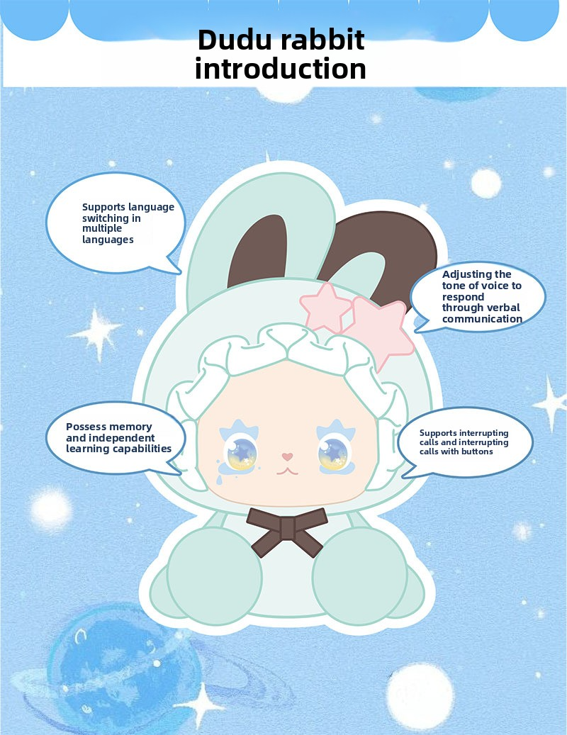 G18-EMMA AI Edition Smart Rabbit Alliance Collectible Figure (Set of 6)