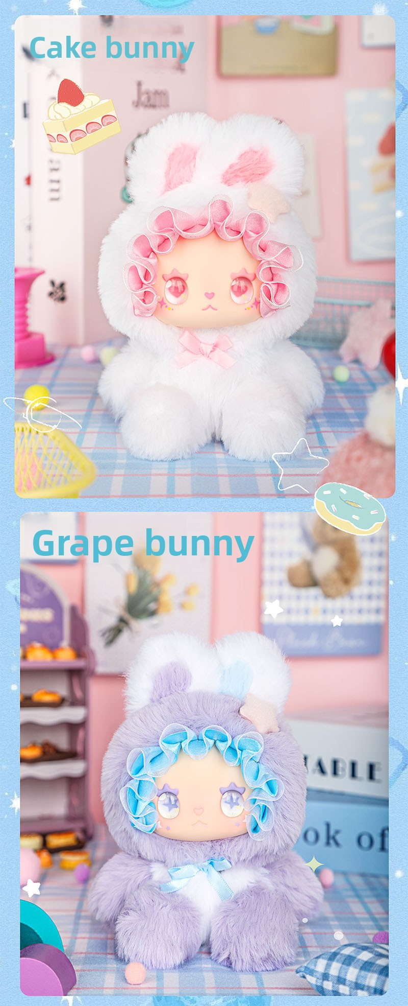 G18-EMMA AI Edition Smart Rabbit Alliance Collectible Figure (Set of 6)