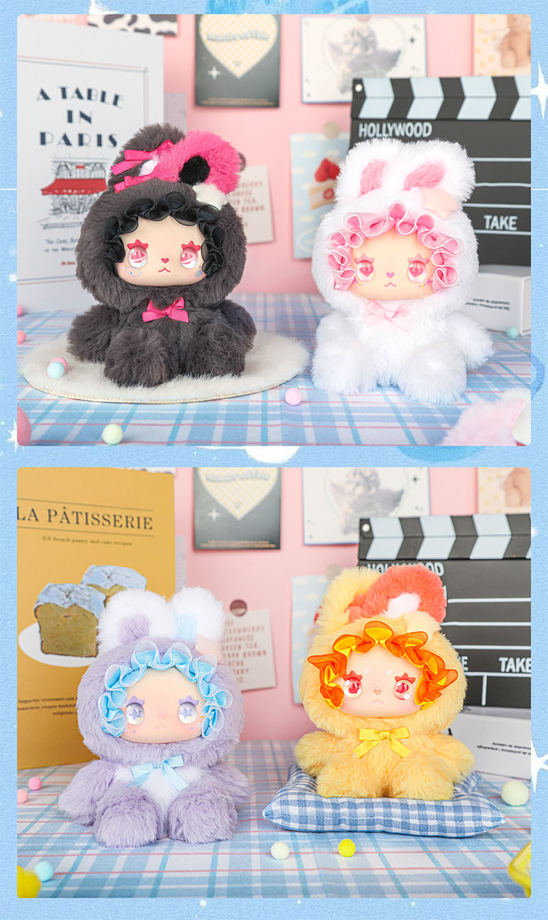 G18-EMMA AI Edition Smart Rabbit Alliance Collectible Figure (Set of 6)