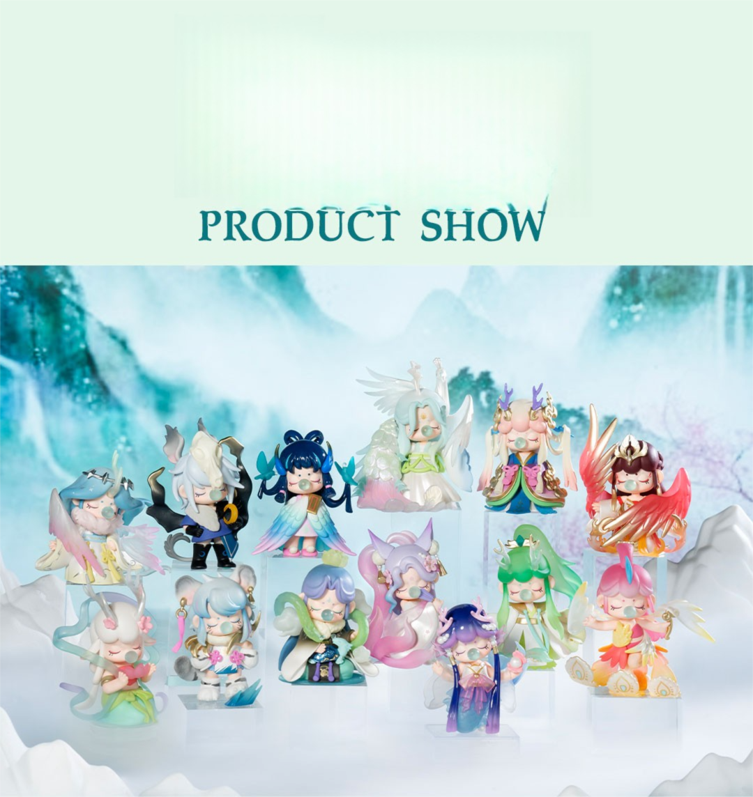 Rolife Nanci Oriental Lingrui series blind box (12 pieces per box)