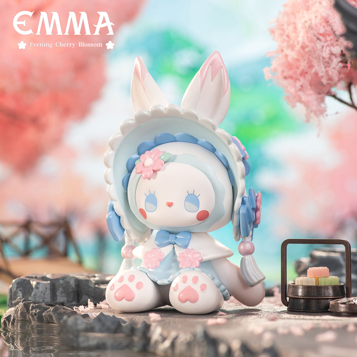 G4-EMMA Evening Cherry Blossom Collection Mysterious Character Blind Box (Set of 8)