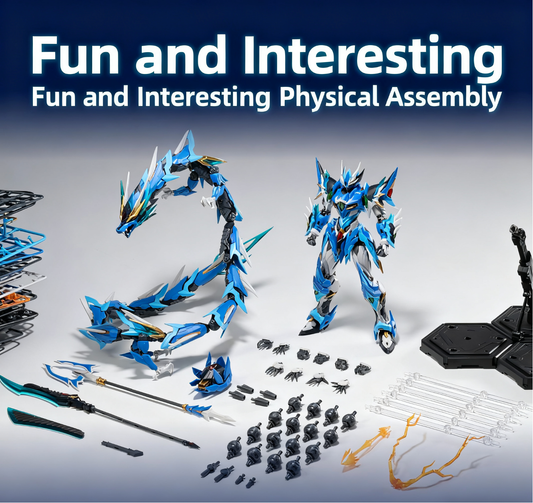 M1-Modong Core Ao Bing Alloy Mecha Collectible Figure(6 boxes per set)