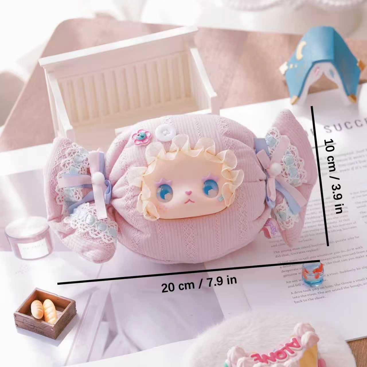 (2025new)EMMA Candy House Series Candy Fabric Small Bag Trendy Play (6 pieces per box)