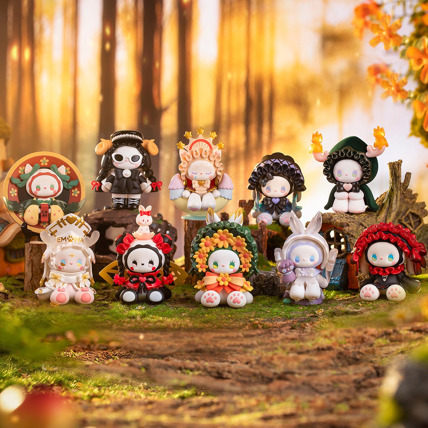 G6-EMMA Poetry Gathering Series Mysterious Character Blind Box (Set of 8)