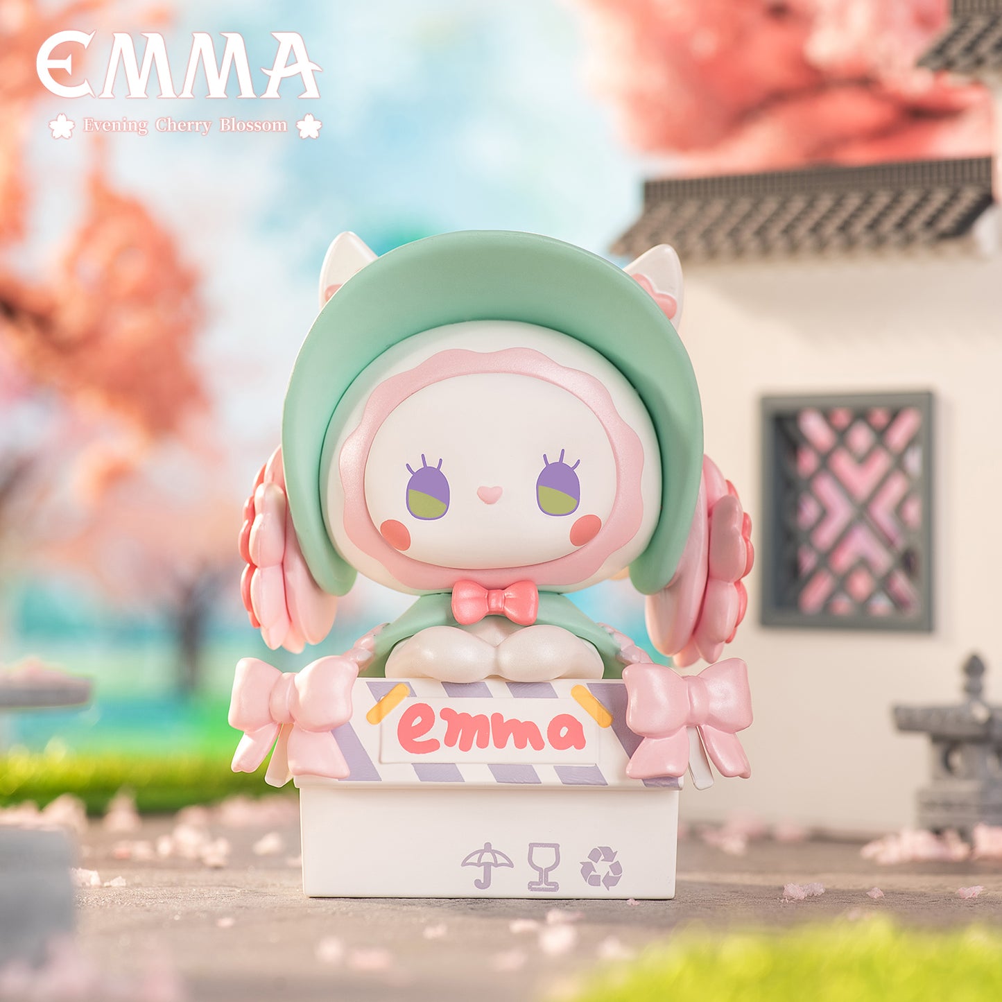 G4-EMMA Evening Cherry Blossom Collection Mysterious Character Blind Box (Set of 8)