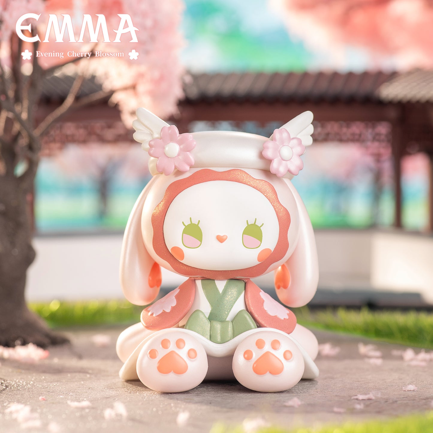 G4-EMMA Evening Cherry Blossom Collection Mysterious Character Blind Box (Set of 8)