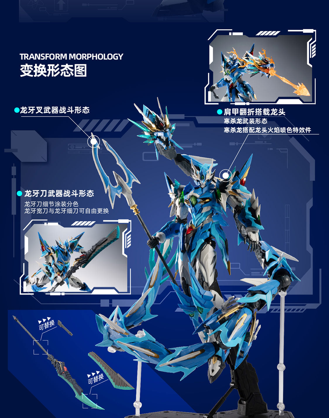 M1-Modong Core Ao Bing Alloy Mecha Collectible Figure（6 boxes per set）