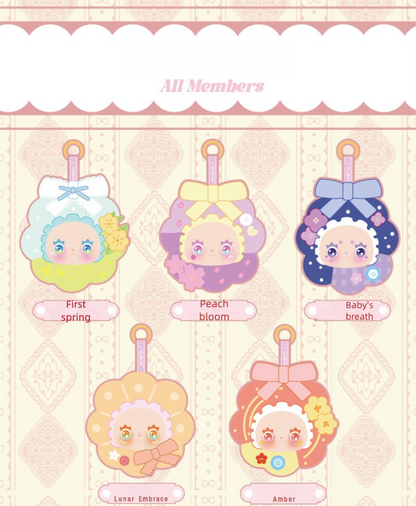 G17-EMMA Sui Sui Hua Ling Plush Series Collectible Figure Blind Box (Set of 8)